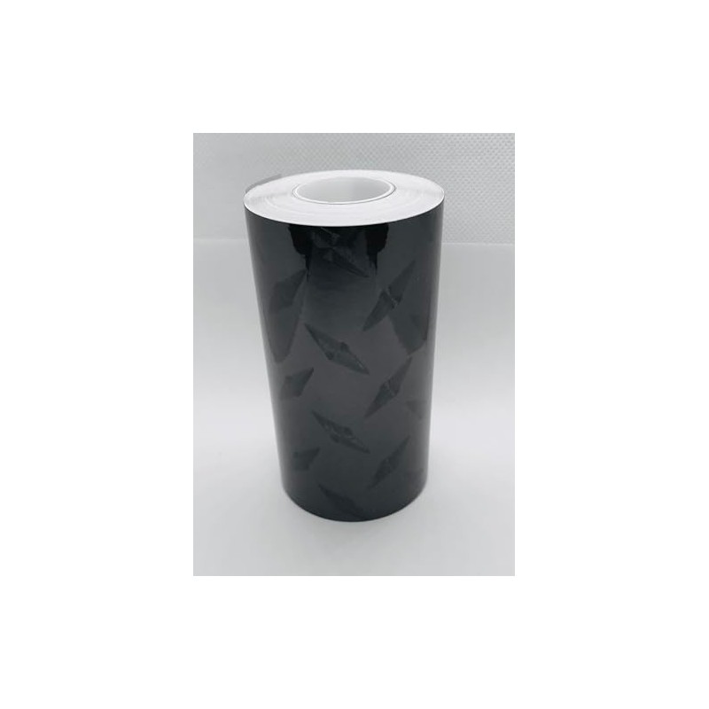 Diamond Plate Vinyl Tape, with Self-Adhesive (Black, 6 inch x
