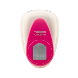 Vaessen Creative Craft Paper Punch Label Tag Motive Puncher, Multi-Colour, Large