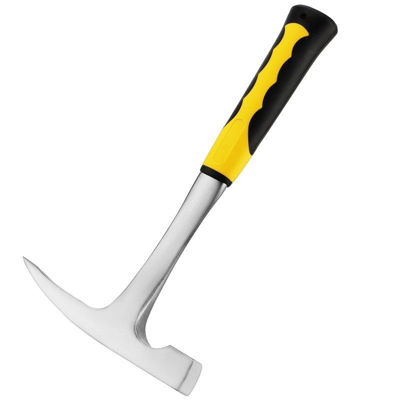 JOIKIT 29oz Rock Pick Hammer, 12 Inch Forged Masonry Hammer