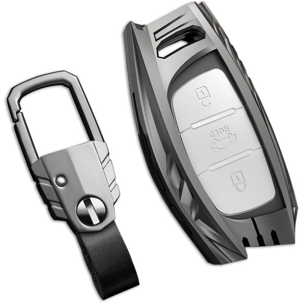 SLAKNOK for Hyundai Key Fob Cover with Keychain,Stylish and Durable