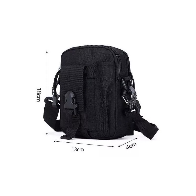 BOSSCO Mochila Táctica Militar Multiuso Celular Cartera Bolsa