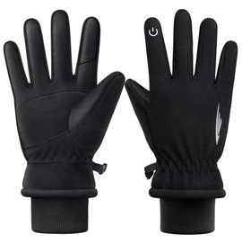 SIMARI Winter Thermal Gloves for Men Women Touch Screen Non-Slip Windproof Cold Weather Driving Cycling Skiing Working Outdoor SMRG102