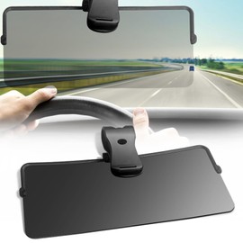 Sun Visor Extender for Car, Universal Sun Visor for Car Easy to Install, UV400 Anti-Glare Protects from Glare/UV Ray/Stray Light/Snow Blindness for Safe Driving, Clip on/Adjustable Angle