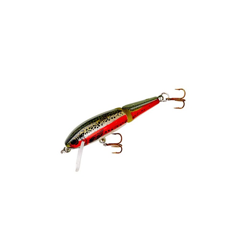 Rebel Lures J4971 Jointed Minnow Fishing Lure - Rainbow Trout