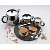 Grunwerg Café Stål Grandeur Double Wall Teapot with Strainer Insert