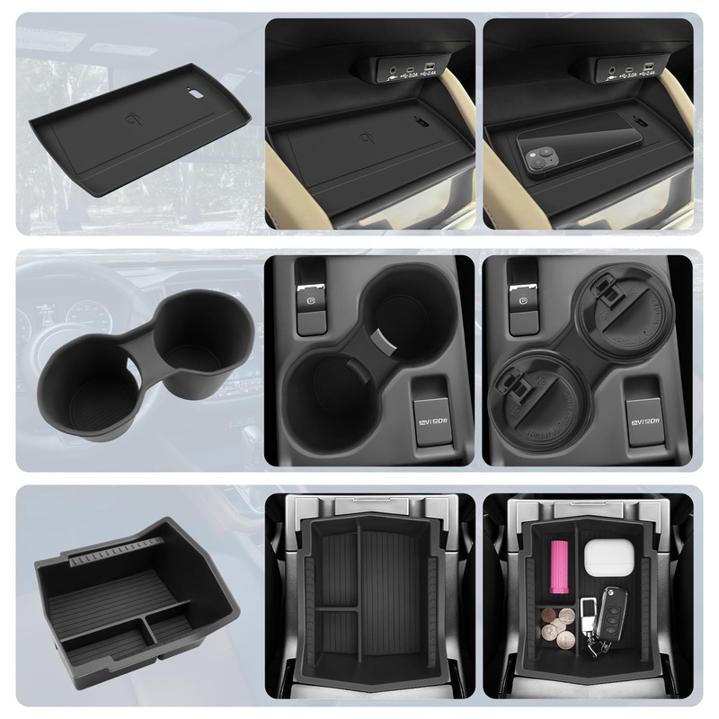BIBIBO for 2025 Subaru Forester Center Console Organizer 2025 Subaru