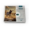 MyPuzzle Texas, Texas Longhorn: State Animals Series - Premium 1000