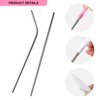 Stainless Steel Straw Blow Nozzles Set for Acrylic Paint Pouring