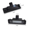 RUXIFEY LED License Plate Light Lamps Compatible with 2009 to