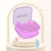 DIDATOOL Braces Box, Colourful Dentures Storage Box, Orthodontic Bit Box,