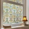 3D Stained Glass Window Film, Decorative Window Privacy Film for