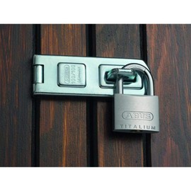 ABUS 64TI/30HB60 30 x 60mm Carded Titalium Padlock with Long Shackle