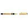 Thomas Earnshaw Longcase Gold Plated Roller Pen - Black
