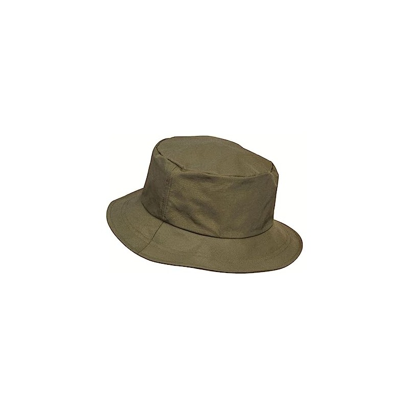 Highlander Fold Away Bush Hat - Olive, Small