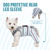 Arblina Dog Recovery Suit for Rear Leg, Adjustable Recovery Sleeve