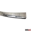 MERCEDES ML M CLASS CHROME REAR BUMPER SILL COVER PROTECTOR