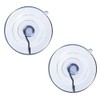 Rocky Mountain Goods Large Suction Cup Hooks for Wreaths, Christmas