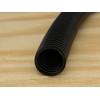 Secure 1/2 Inch Black Flexible Split Loom - 10 Foot