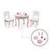Sophia's Aurora Princess Table & Chairs, Dessert for 18" Dolls,