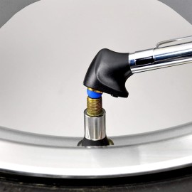 VICTOR Smart Tip Pencil Style Tire Pressure Gauge 10-50 PSI with Pocket 70925-8