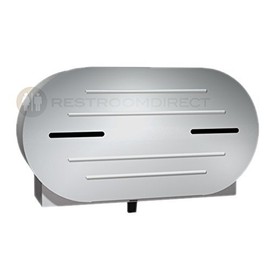 ASI 0040 Surface Mounted Twin Toilet Tissue Dispenser, 9 Jumbo Roll by ASI