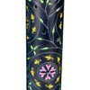 Usha Incense Stick Tower, Soft Stone, Blue with Floral Pattern,