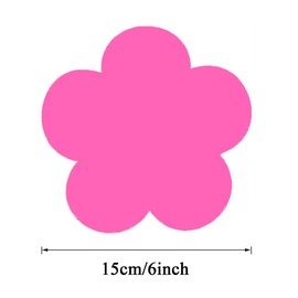 35Pcs Foam Flower Cut Outs 6'' Large Foam Flower Shapes Flower Decoration Bulletin Board Cut Outs Flower Classroom Decor for Classroom Decor DIY Craft Party Decor Teacher Supplies(Flower)