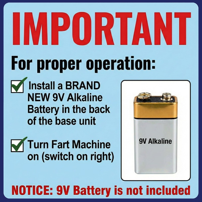 T.J. Wisemen, Inc. Fart Machine #2 - The Original Remote