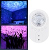 Uxsiya Spaceship Projection Lamp, USB Power Supply Multifunction Spacecraft Projection