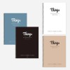 Organizer Notebook for home organization and desk storage, space-saving household