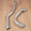 KUAFU Intercooler Pipe Kit Compatible with 2008-2010 Ford 6.4L Powerstroke