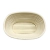 eoocvt 8.2 inch Oval Long Banneton Brotform Bread Dough Proofing