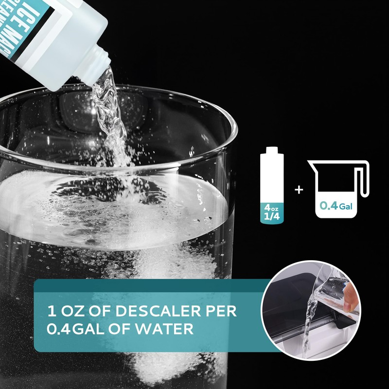 EUHOMY Ice Machine Cleaner Descaler, 16 Fl OZ Ice Maker