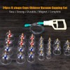 24pcs U shape Cups Chinese Vacuum Cupping Set Massage Therapy