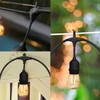 Banord Outdoor String Lights, 48FT Waterproof Patio Lights with 2W