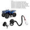 ATV Ignition Switch Key 4BD‑82510‑00‑00 Replacement for Yamaha BADGER YFM80