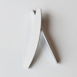 [OF17P8N0] Zebra Halfmoon Nail File 180 Grit / [OF17P8N0]지브라 하프문 네일파일 180그릿