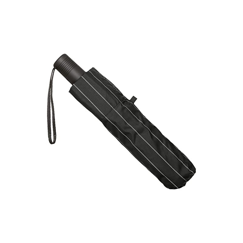 Moonbat DUNAMIS 10686 Folding Umbrella, Striped, Rain Umbrella, Simple, Men's