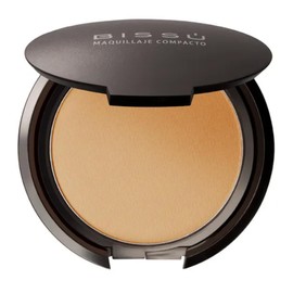 Bissú Maquillaje Compacto, Polvo Mate en 15 Tonos, Sin Aceites, Reduce Brillo y Líneas de Expresión (14 Capuccino, Mediano)