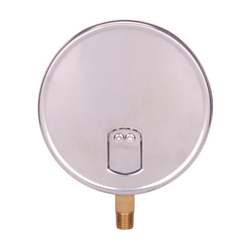 MEASUREMAN 4-1/2" Dial Size, 304 Stainless Steel Case,Drinking Water Lead-Free