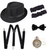 Gionforsy 1920s Accessories for Men 20s Gatsby Gangster Costume Accessories