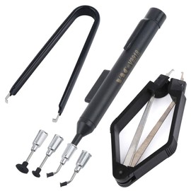 PLCC IC Chip Extractor Component Puller Removal Tool and Vacuum Suction Pen IC Pickup Pen for PCB Circuit Board Repair Tools Kit