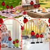 Menkxi 3 Pcs Bee Decor Summer Decorations Set Bee Tiered