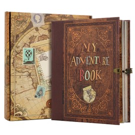 Adventure book has 9.4 * 8.3 Inch
