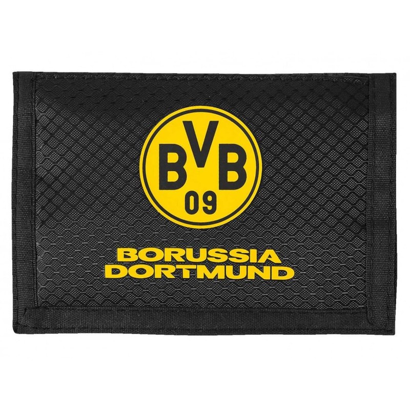 Dortmund Borussia Portafoglio – rete – nero giallo Portemonnaie Portafoglio