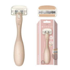 Kai Beauty Kai Miness System Body Razor, Gentle Beauty Groomer for Hair Removal, Ideal for Sensitive Skin, Japanese Steel Removes Body Hair