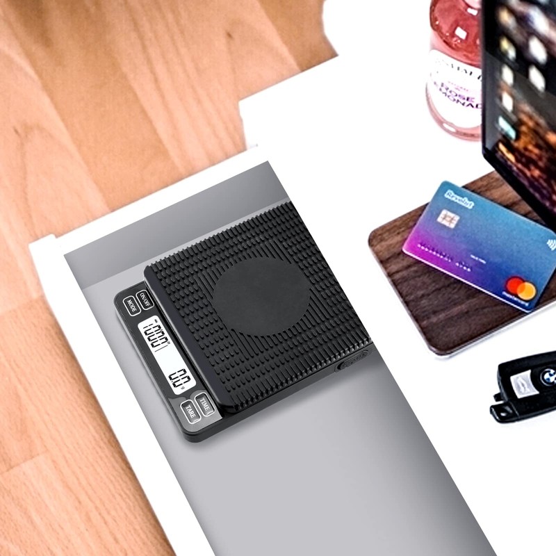 ACCT Premium Coffee Scale with Timer and USB Charging, Espresso