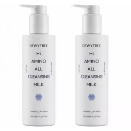 Dewtree 듀이트리 하이 아미노 올 클렌징 밀크 200ml x 2개 Dewtree High Amino All Cleansing Milk 200ml x 2