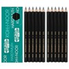 Koh-i-noor Jumbo - 12 Thick Graphite Pencils. 6B. 1820