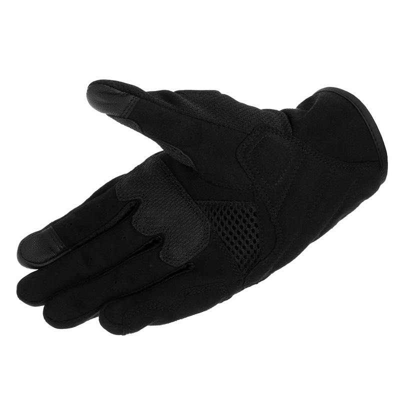 Komine GK-2493 Protect Vintage Mesh Gloves, Motorcycle Gloves, Black, XL